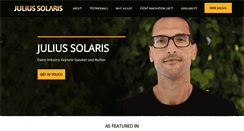 Desktop Screenshot of juliussolaris.com