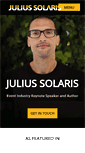 Mobile Screenshot of juliussolaris.com